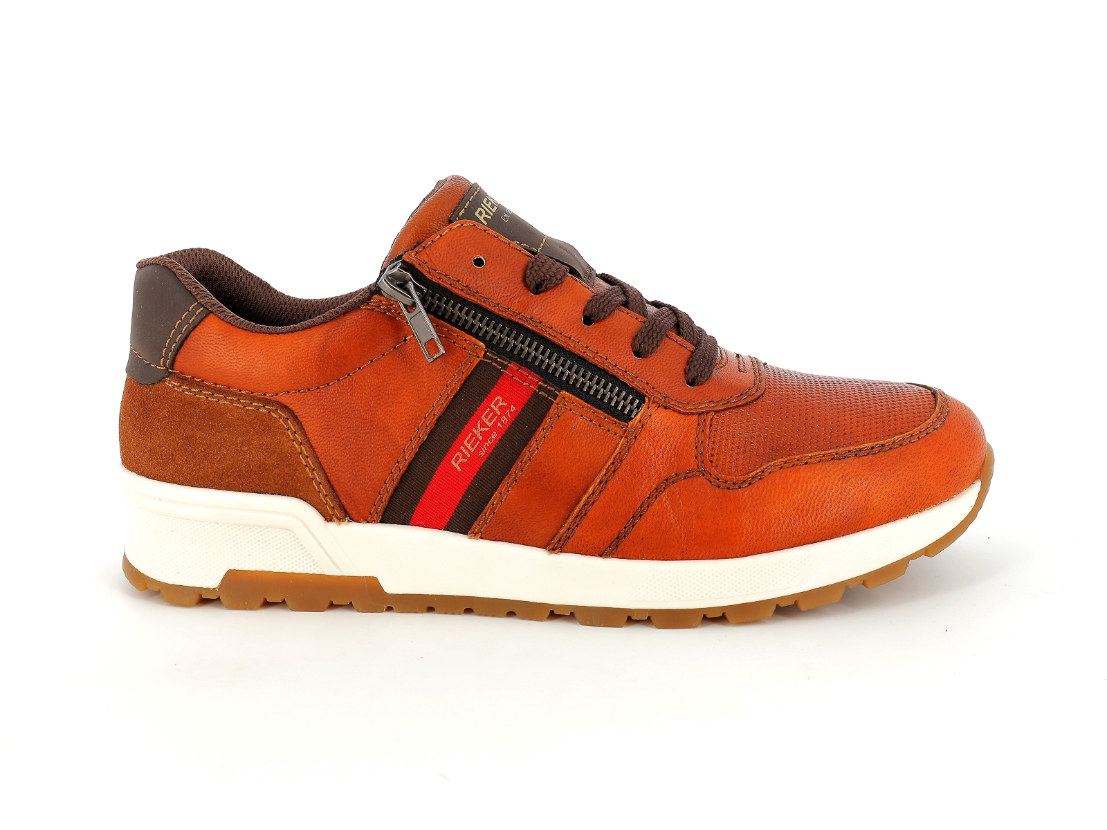 Rieker-15105 Synthétique Cognac