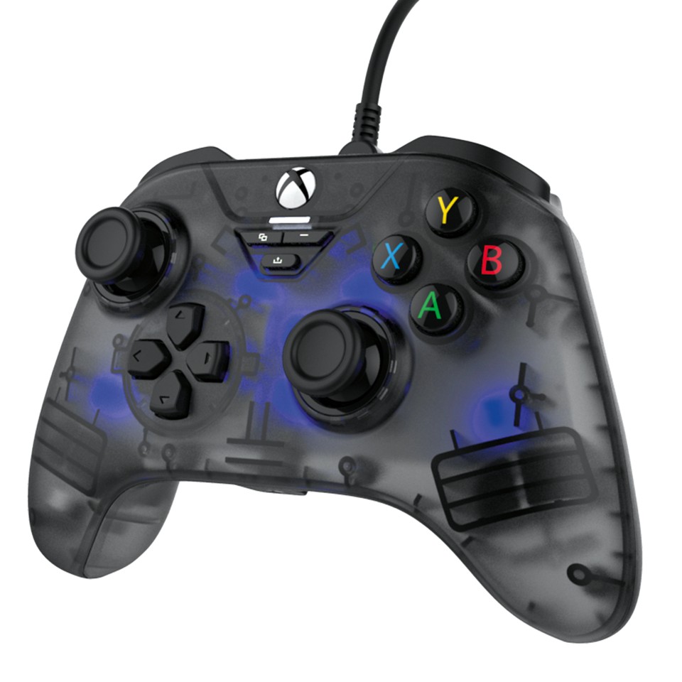 Snakebyte GamePad RGB X (Smoke Grey) - XBOX/PC