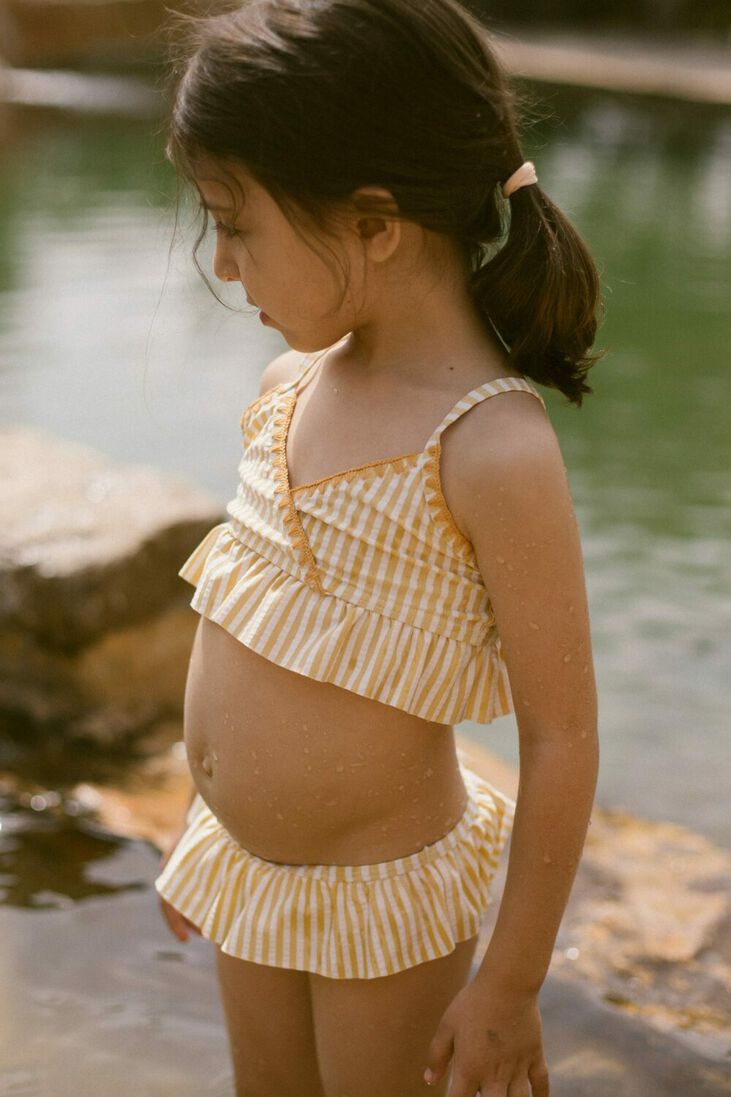 LIL\\' ATELIER gele lil' atelier  nmffarrow swim set