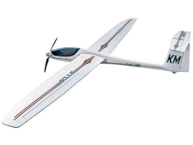 Multiplex Flugzeug Solius 2160 mm BK 4-Kanal-Hochleistungs-Elektrosegler mit T-Leitwerk