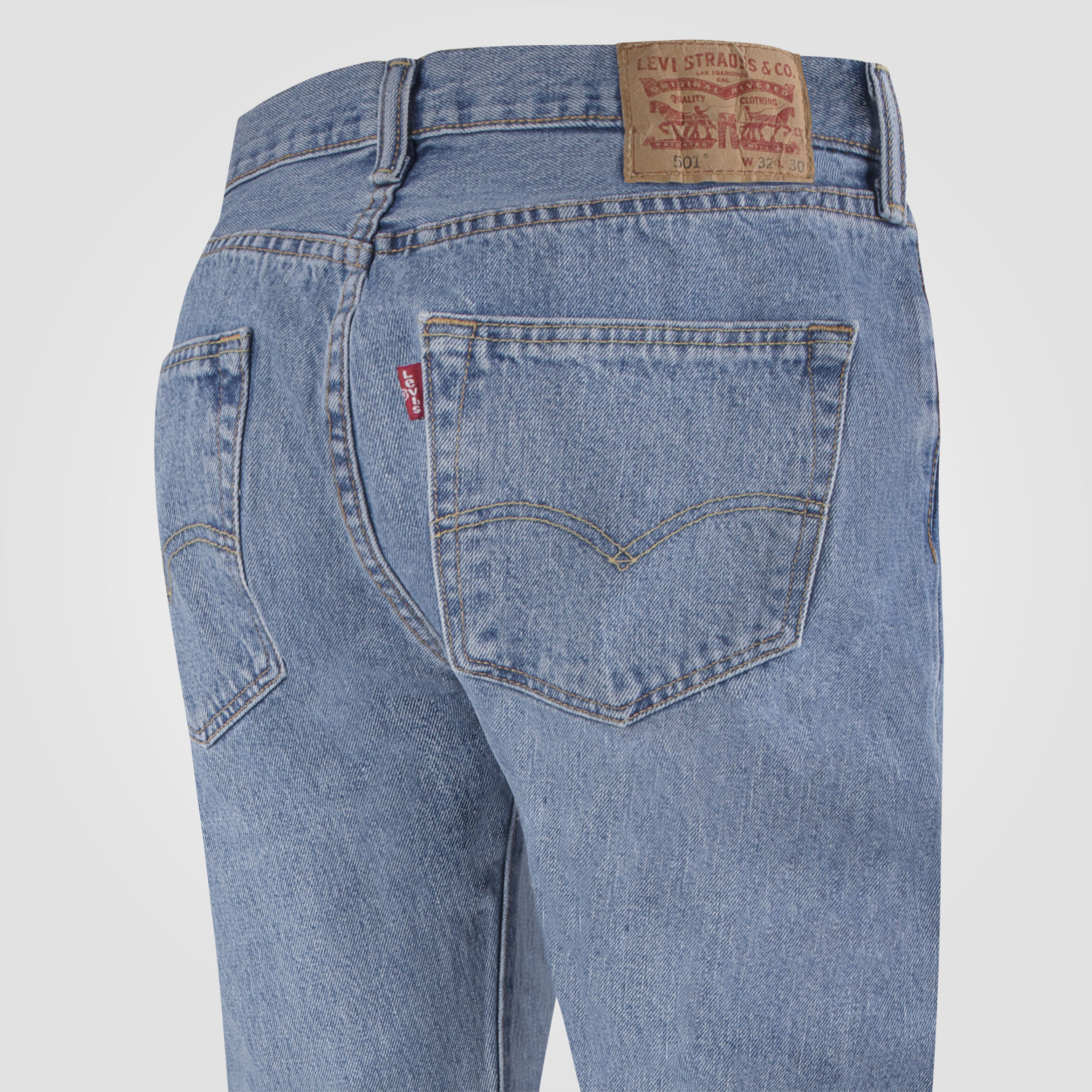 Levi's 501 Herren Jeans mit Knopfleiste