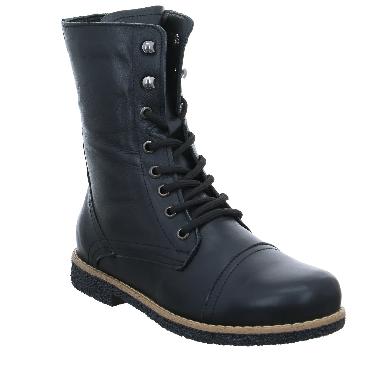 ANDREA CONTI Boot Schwarz Leder  mit Wechselfussbett