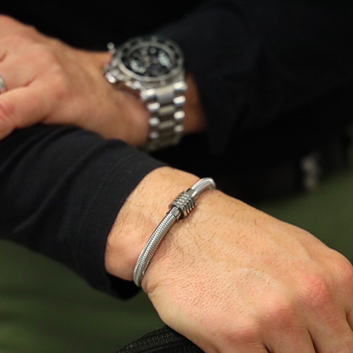 Bracelet Maille Acier Inoxydable-190