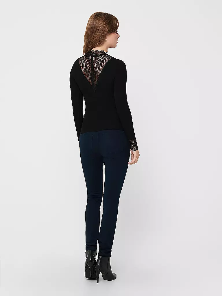 ONLY Langarmshirt ONLTILDE schwarz