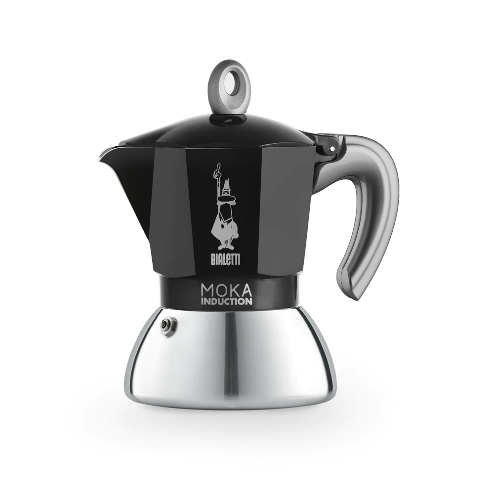 Cafetière italienne Moka induction 2 tasses noir Bialetti
