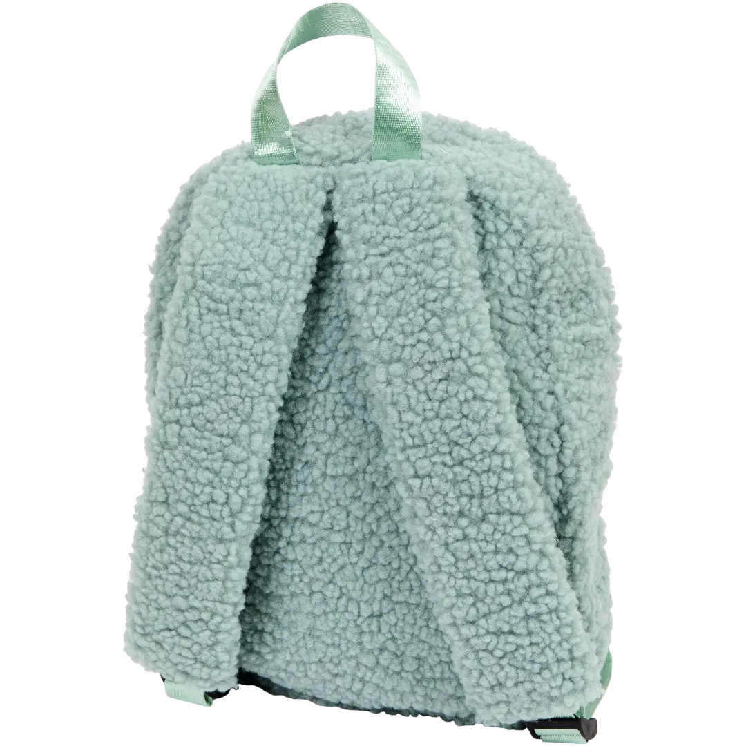 Sac à dos en tissu teddy