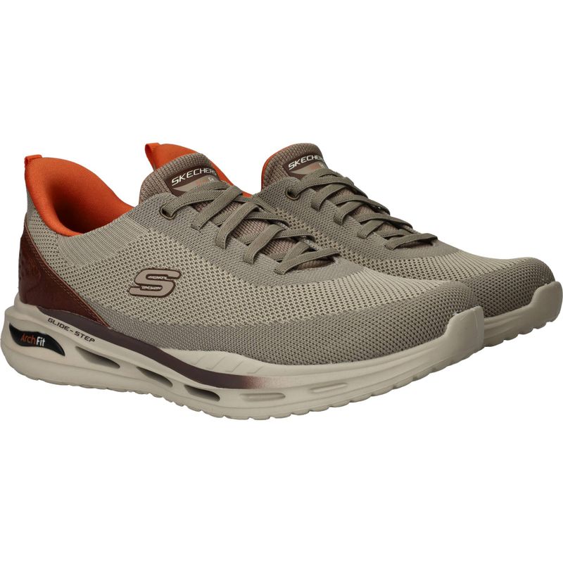 Skechers Slip-Ins Arch fit Orvan Kincade Instappers Taupe Heren