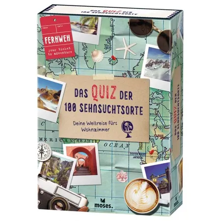 moses. Fernweh - Das Quiz der 100 Sehnsuchtsorte