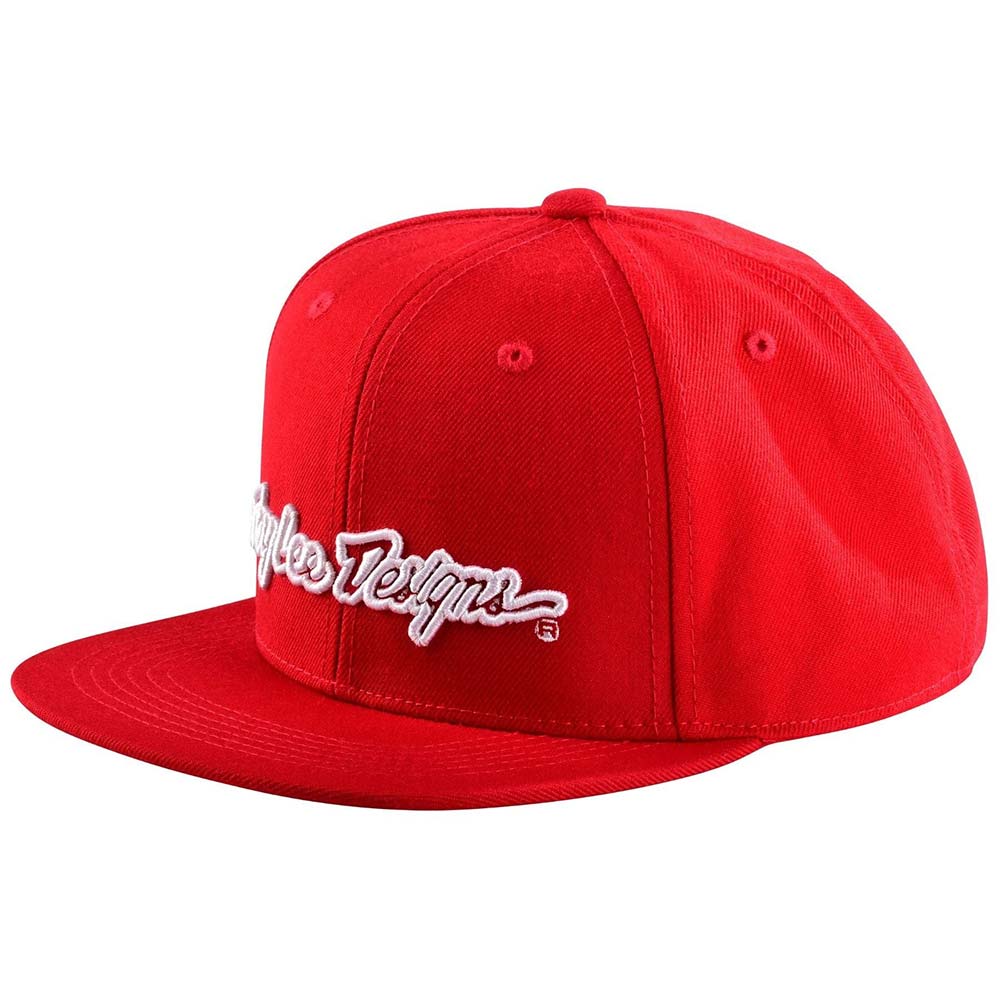 Troy Lee Designs - Casquette enfant Signature Youth Rouge
