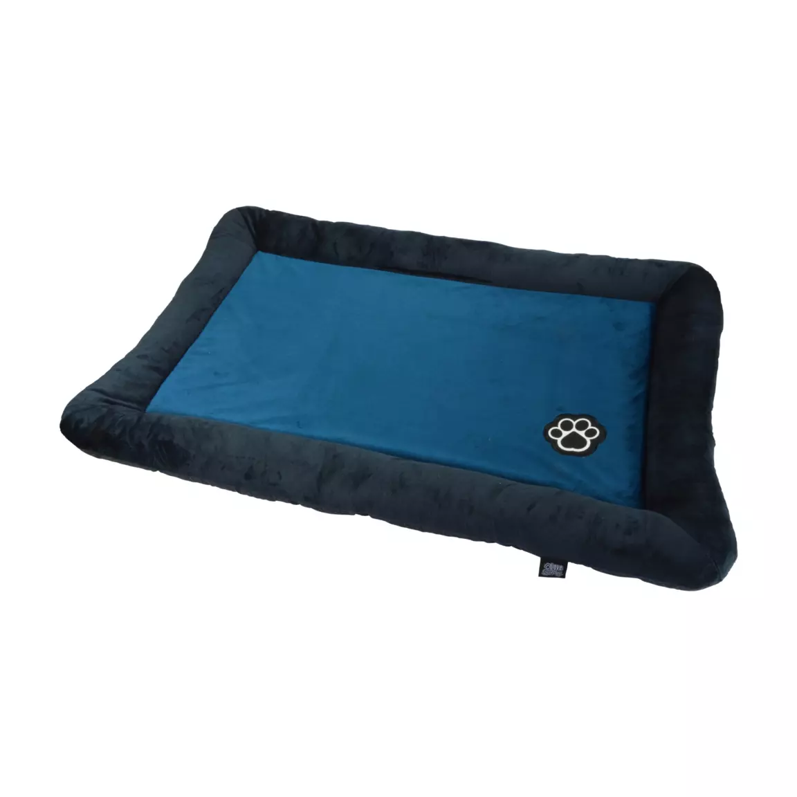 Matelas pour chat et chien Patchy L70 cm Bleu/Charbon