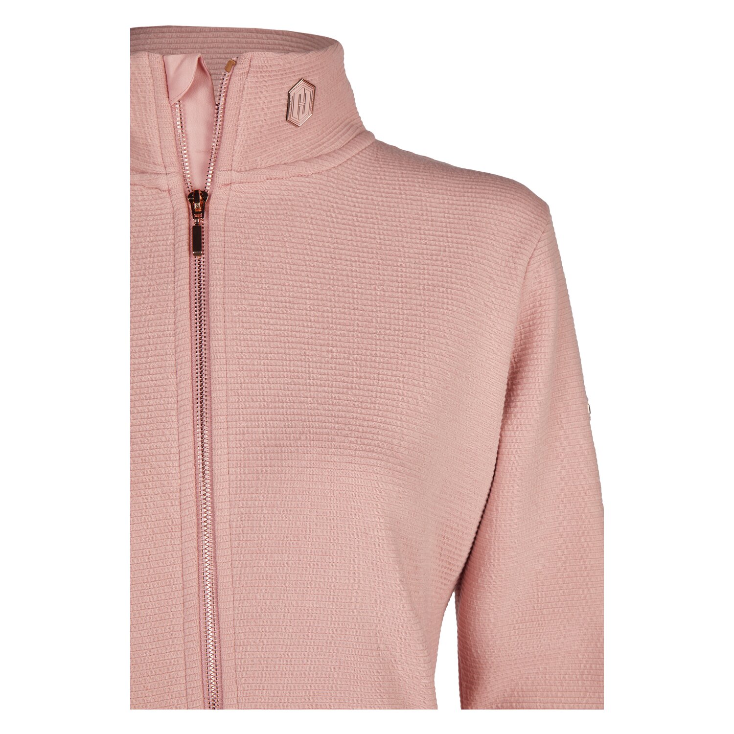 ESKADRON Heritage Langarmshirt Full-Zip  - pearl rose