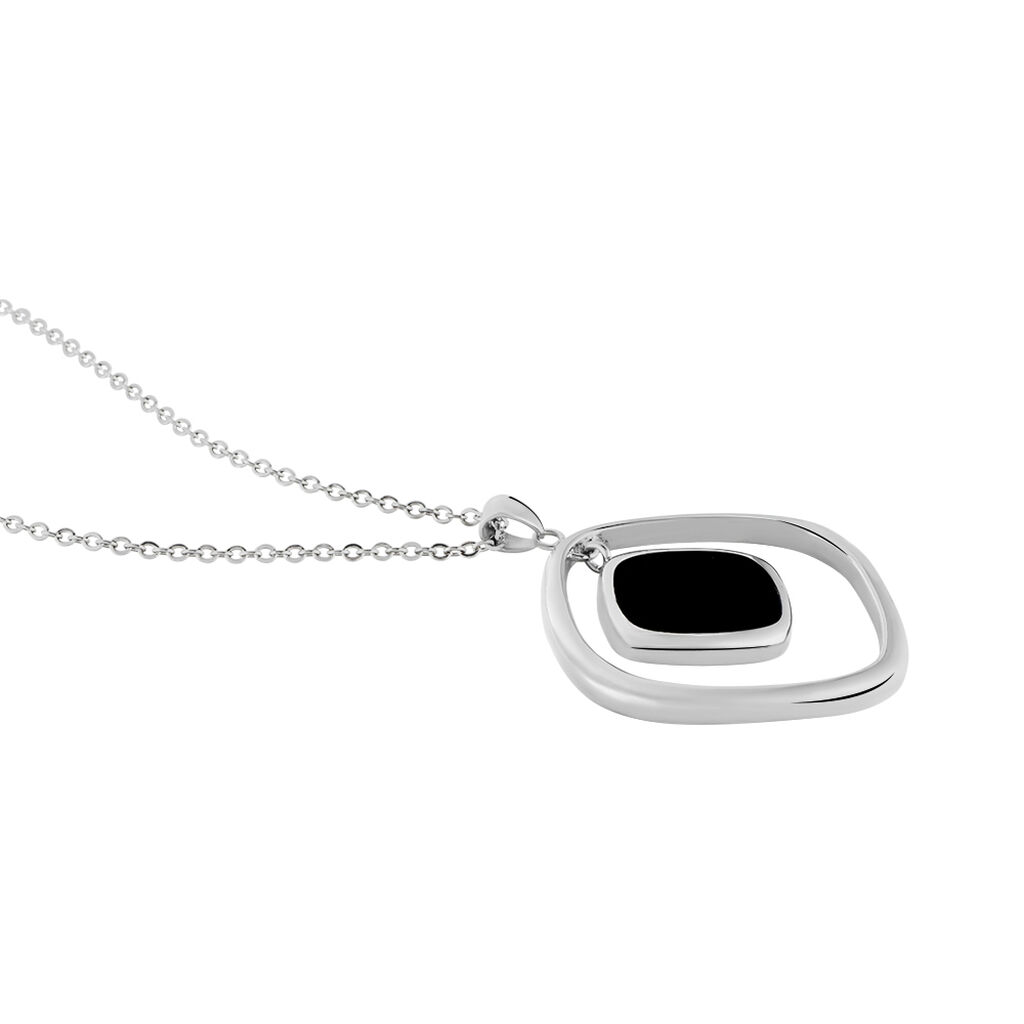 Collier Hayata Acier Blanc