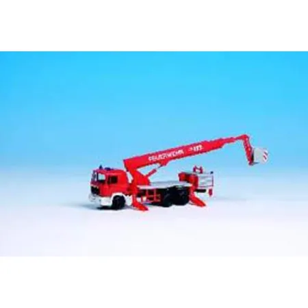 Kibri 18273 - Feuerwehr MAN mit Ruthmann Steiger, Spur H0