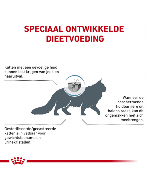 Royal Canin Veterinary Diet Cat Skin & Coat - Kattenvoer