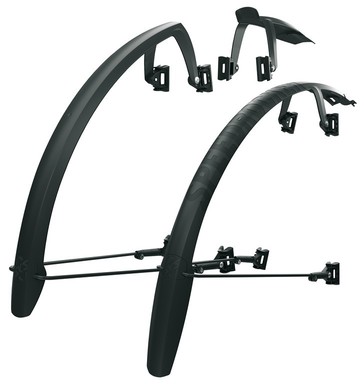 SKS Speedrocker Skærmsæt - 700c - 42mm bred - Sort