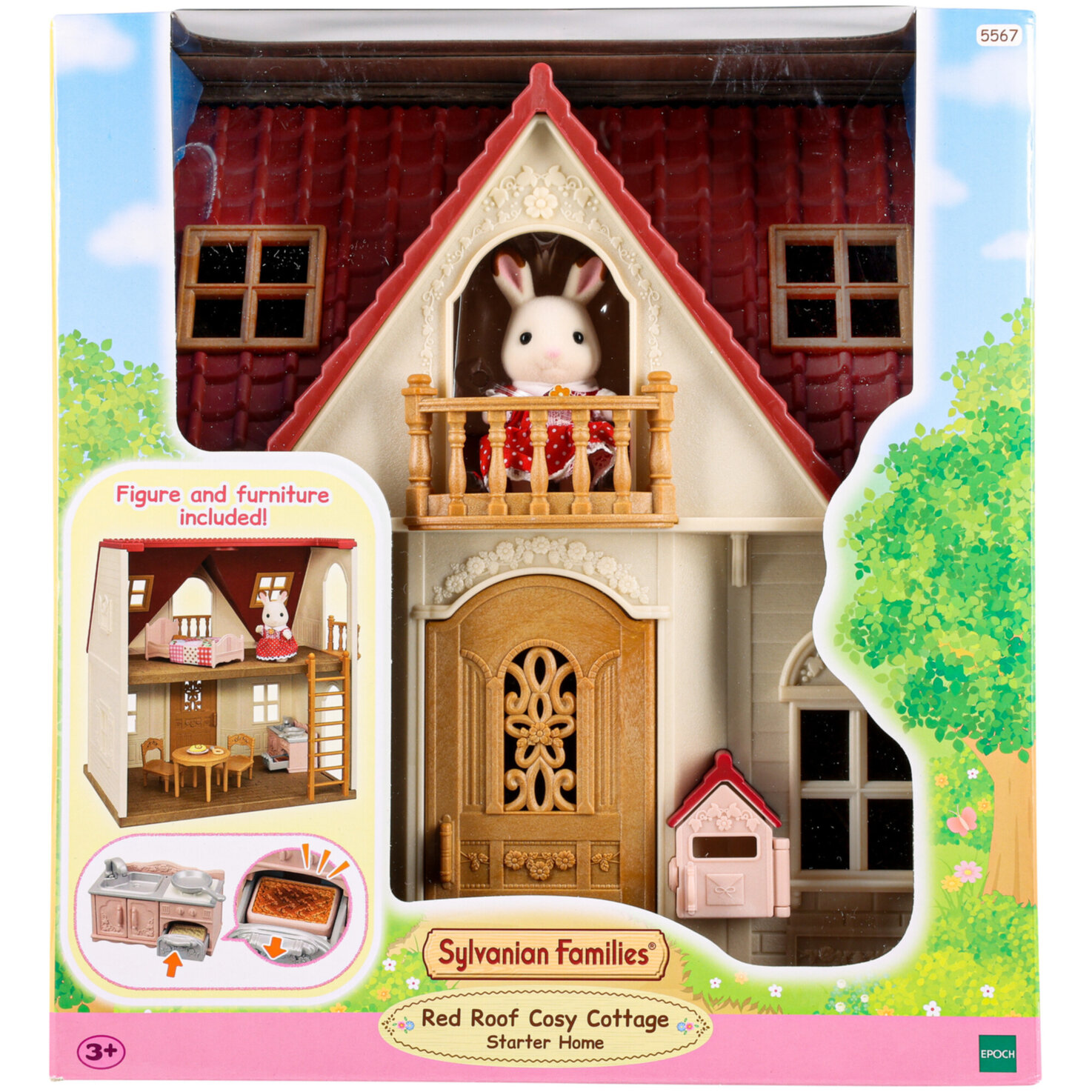 Sylvanan Families Starter Home Puppenhaus (Mehrfar