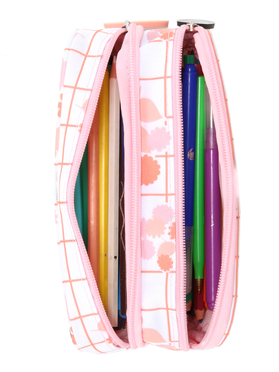 Trousse Les DÀglingos Pomelos L'Autruche 3D - 2 compartiments