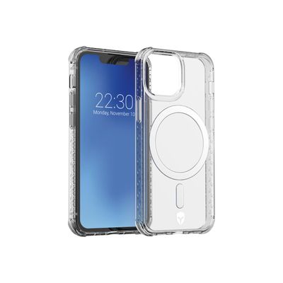 Force Case - coque de protection pour Iphone 13 Mini - Compatible MagSafe - transparent