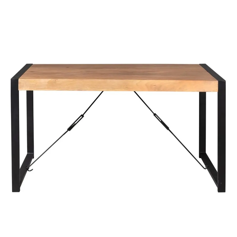 StarFurn - Rechthoekige eettafel Boaz - 160 cm - naturel