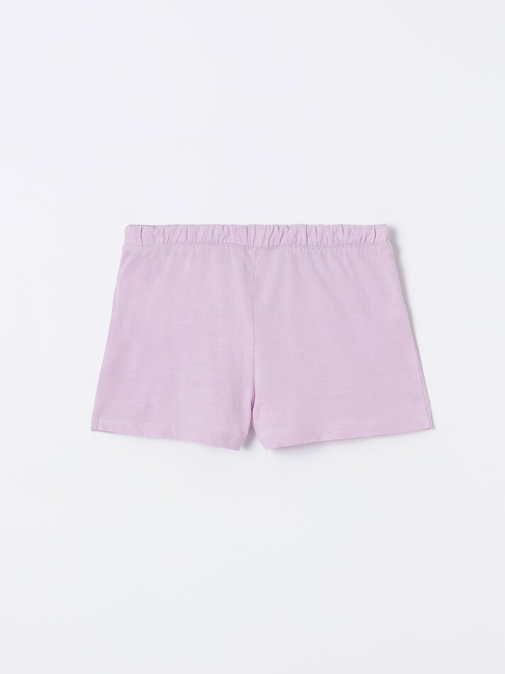 Conjunto de pijama estampado - Lilás