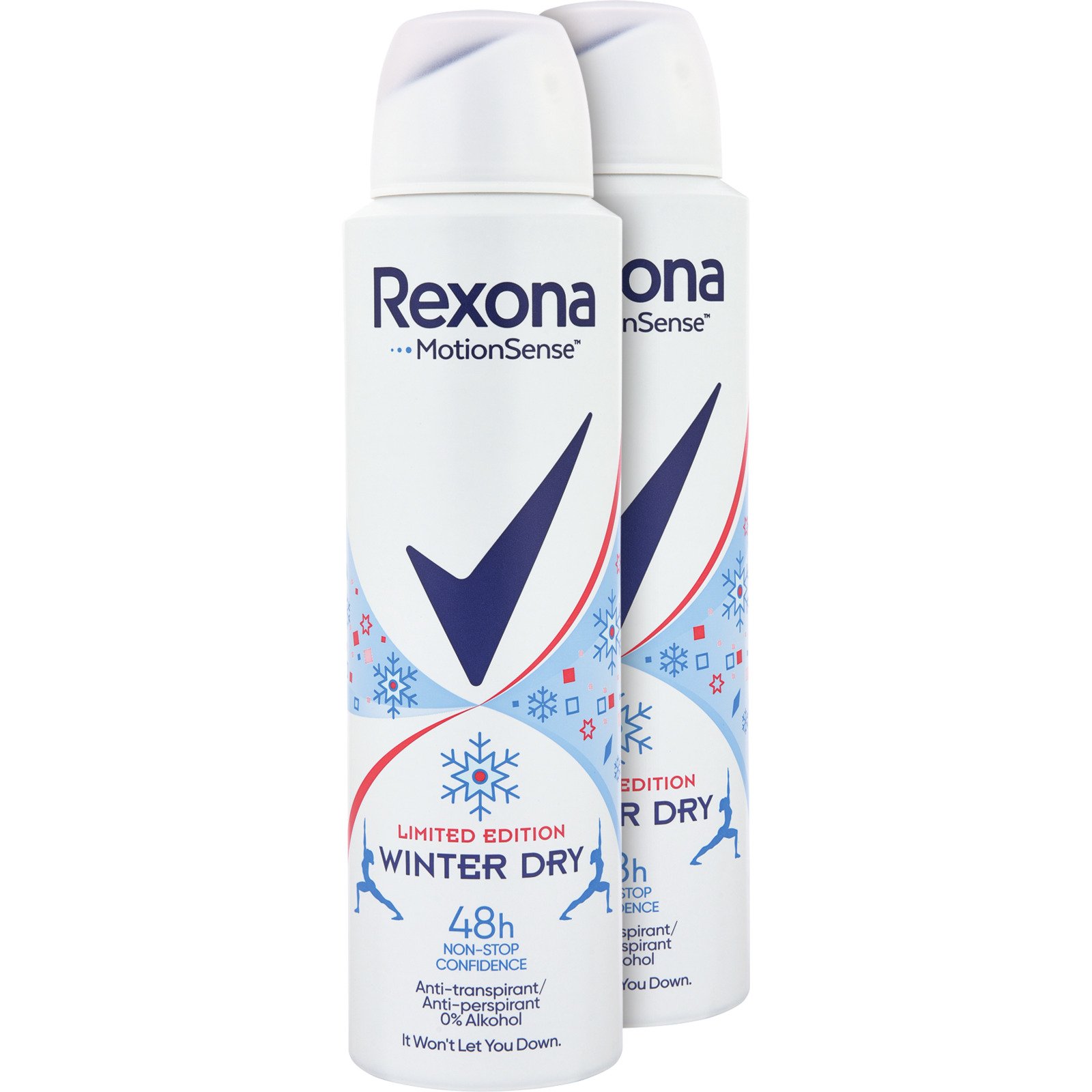 Rexona Aero Winter Edition Dry 2 x 150 ml