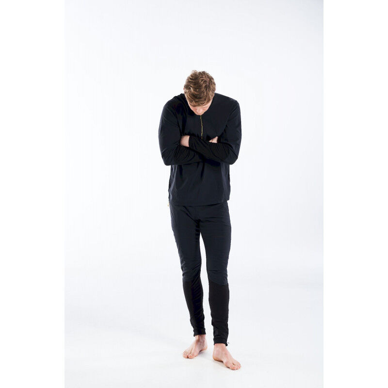 Running Merino Cover Zip Neck - Polaire en laine mérinos homme