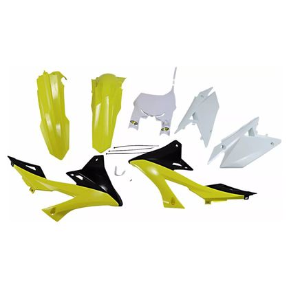 Kit plastiques CYCRA Replica Jaune/Blanc - Jaune / Blanc