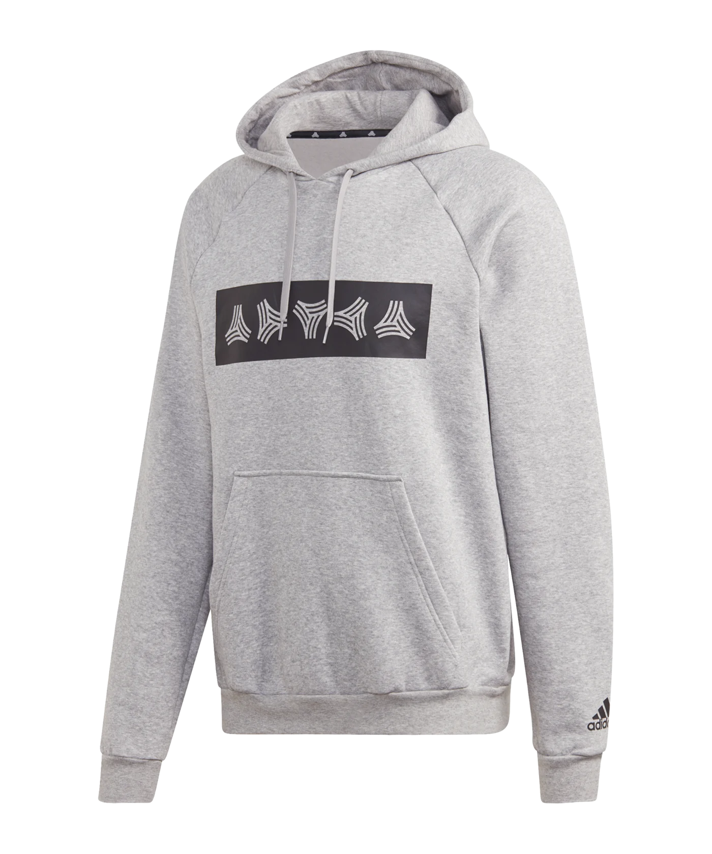 adidas Tango Hoody Grau Schwarz