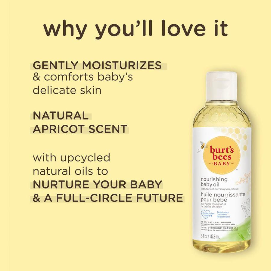 Burt's Bees Nourishing Baby Oil 147,8ml