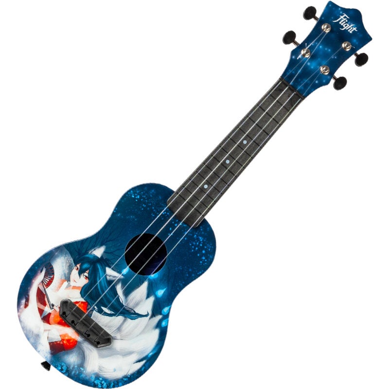 Flight Ultra Travel Series UTS-42 Kumiho kunststof sopraan ukelele met hoes