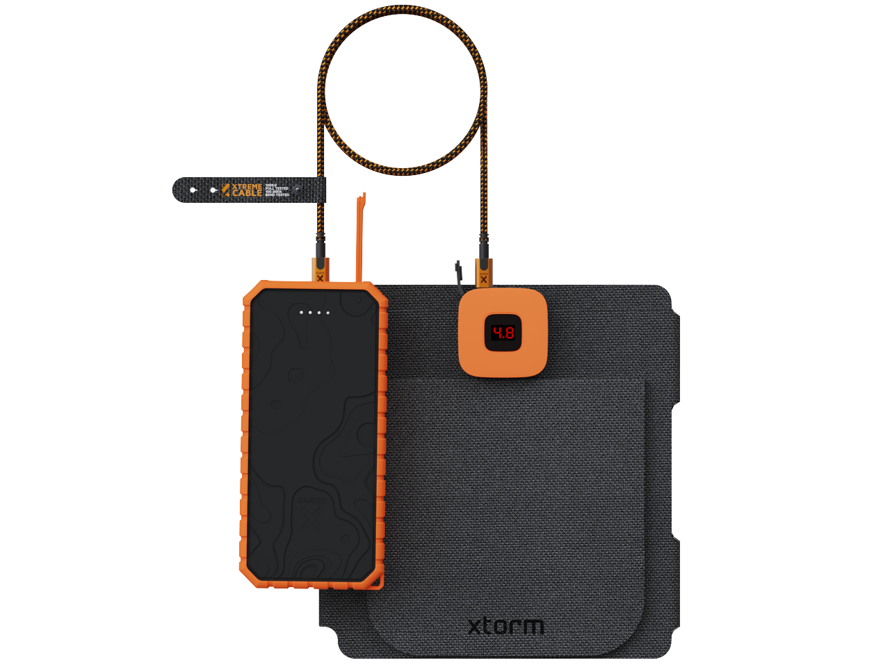 Xtorm - SolarBooster XR2S28 bærbart solpanel 28W