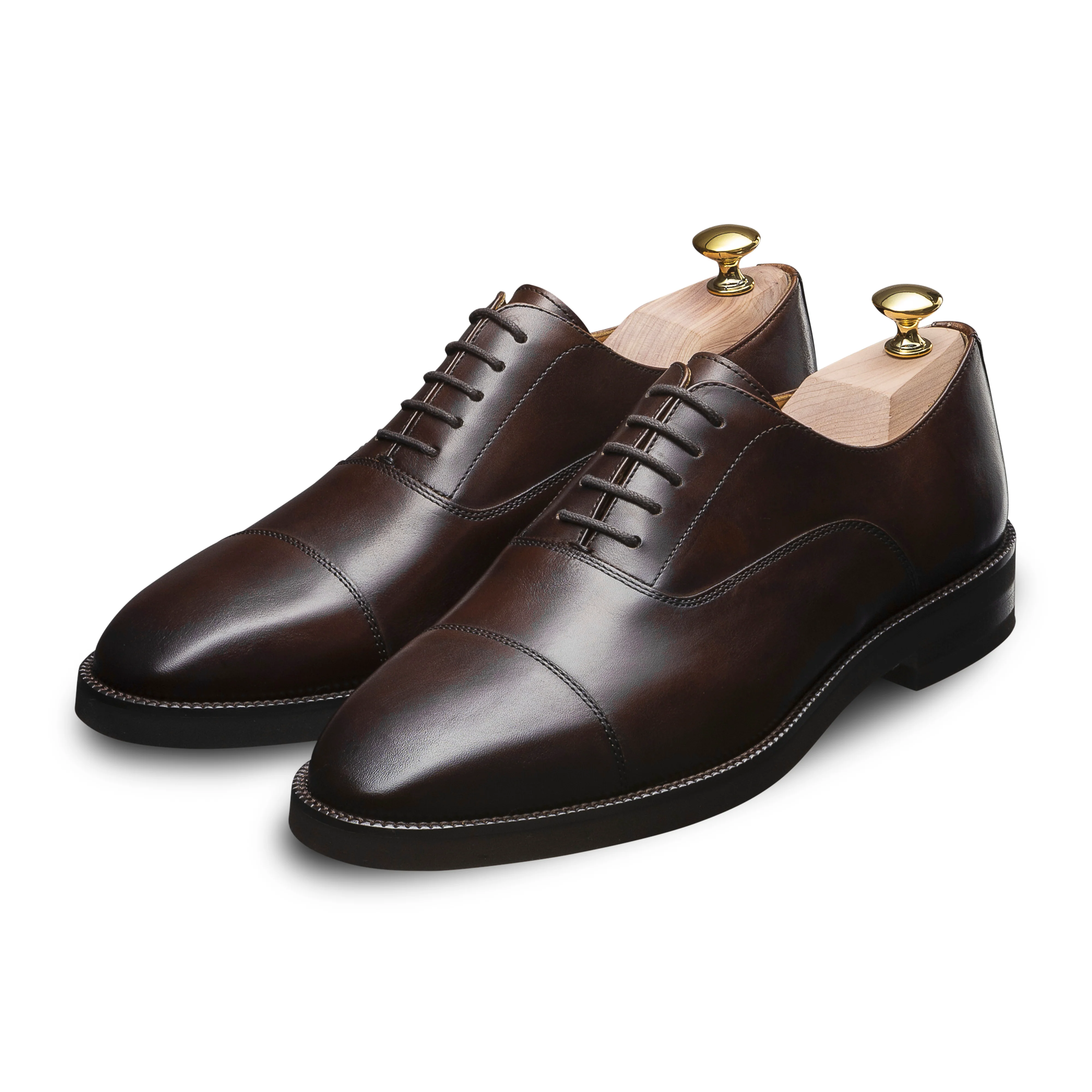 Richelieu marron semelle gomme Berga 303