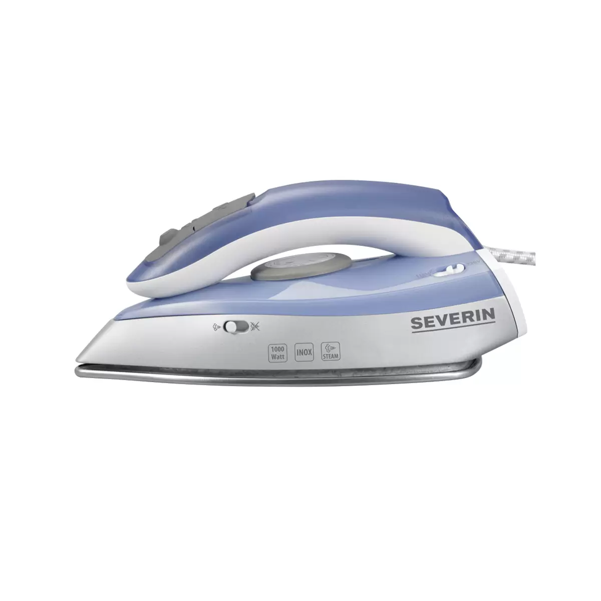 Reise-Dampfbügeleisen Severin BA3234 blau,silber
