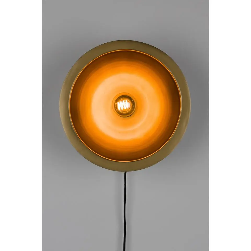 Housecraft Wall Lamp Sunny Round L - Zwart