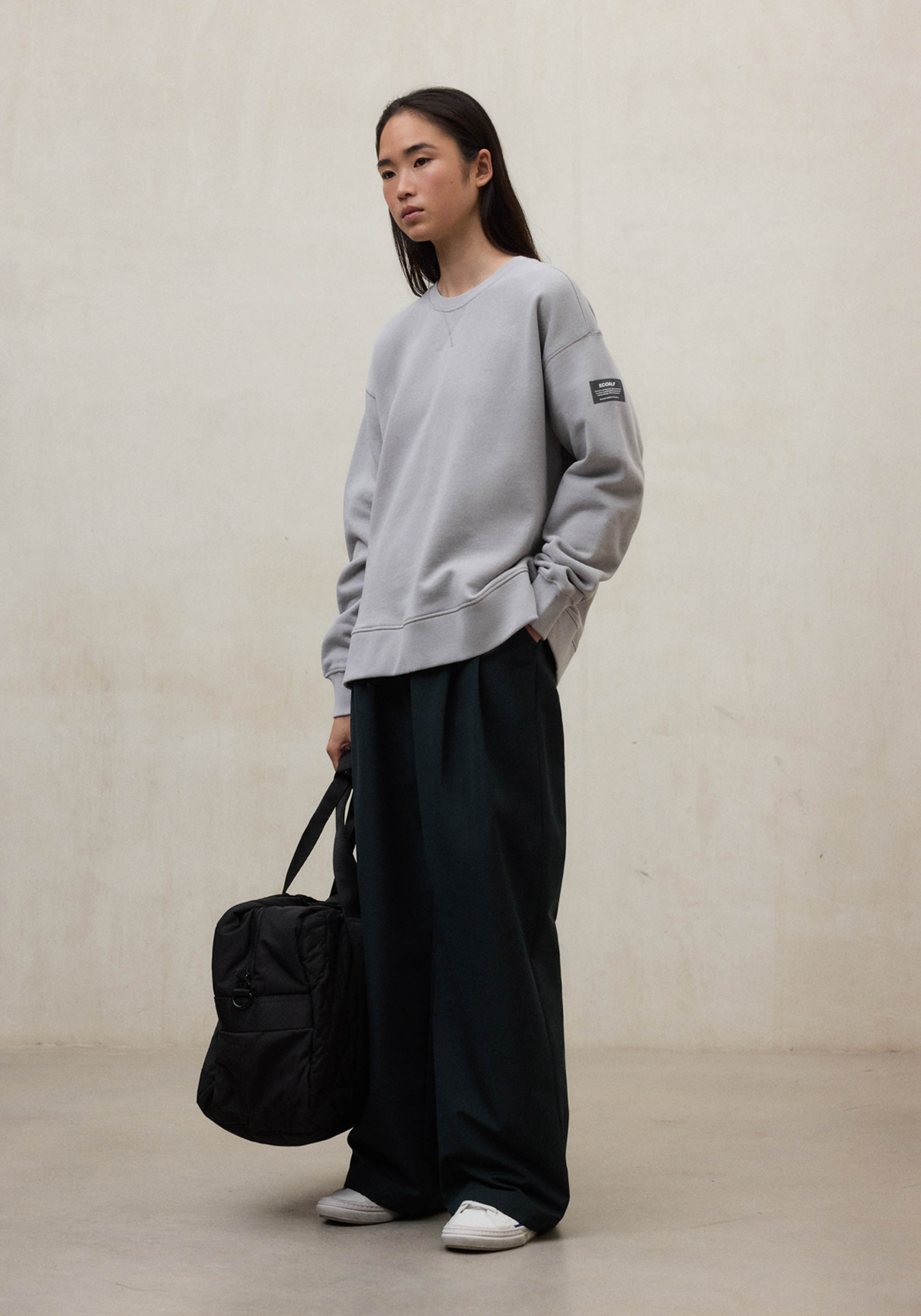 Ecoalf Duffle Bag Flock Black