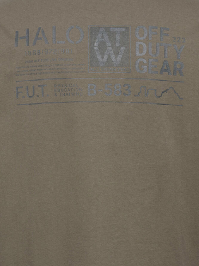 Newline HALO HALO GRAPHIC T-SHIRT 03 Chocolate chip
