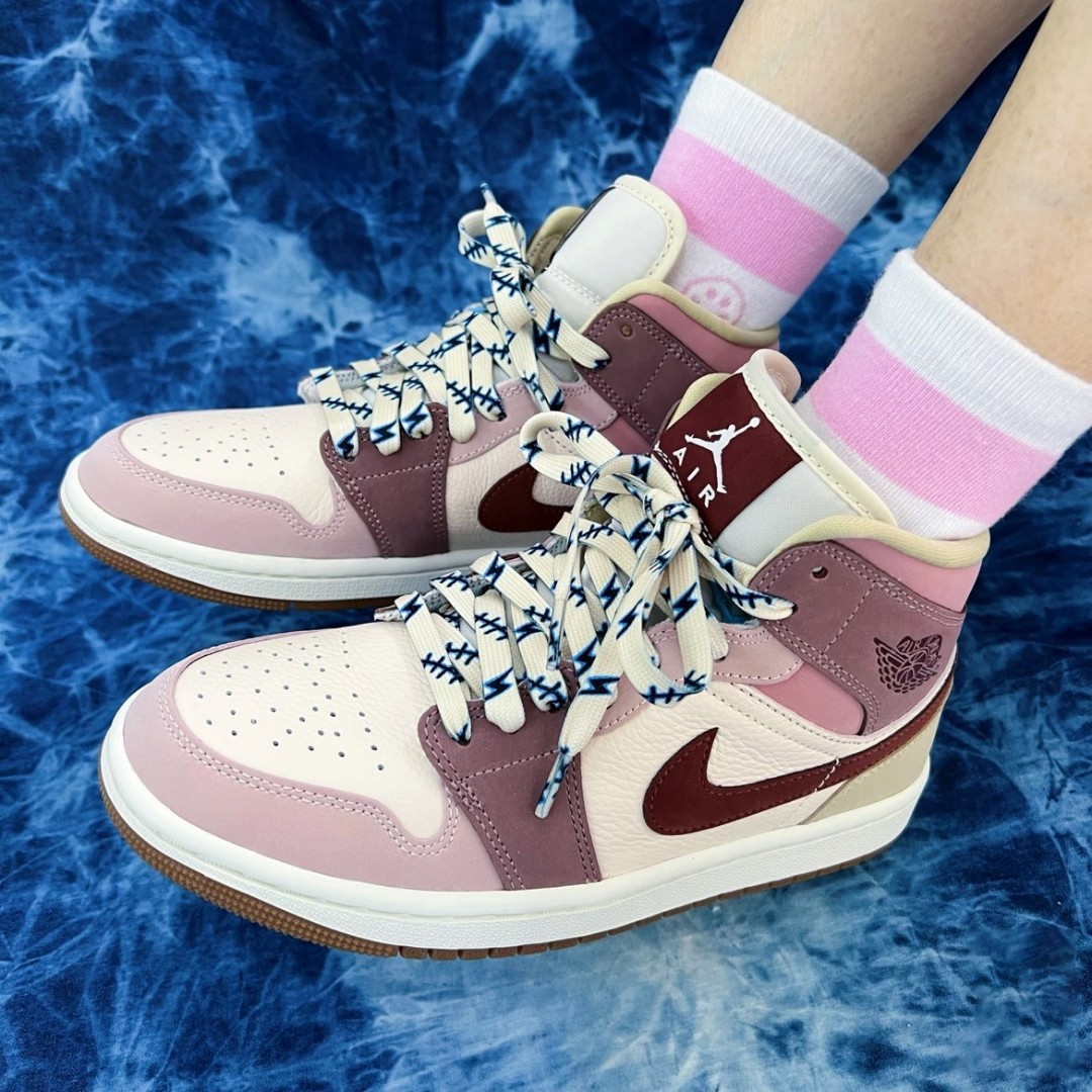Jordan 1 Mid SE Dark Pony Smoky Mauve (Women Size!!)