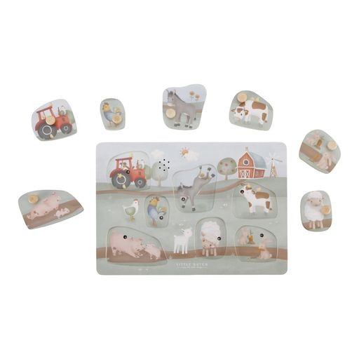 Little Dutch - Puslespil m. lyd - Little Farm