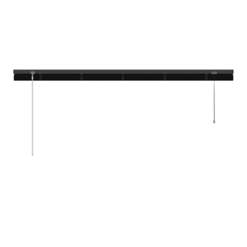 GAMMA aluminum jaloezie 25 mm zwart (kleurnr. 203) 180x180 cm (bxh)