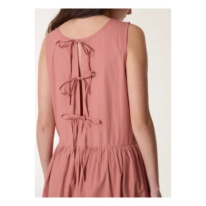Leon & Harper Robe River Broderies Coton Bio | Blush