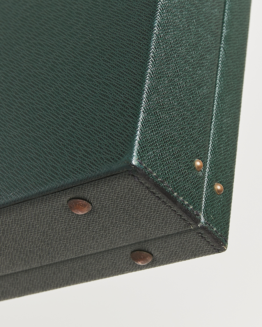 Louis Vuitton Pre-Owned Diplomat Briefcase Taiga Green