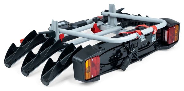 Porte-vélos plateforme sur boule d'attelage Tow Voyage Rapid 3 Bras pour 3 vélos