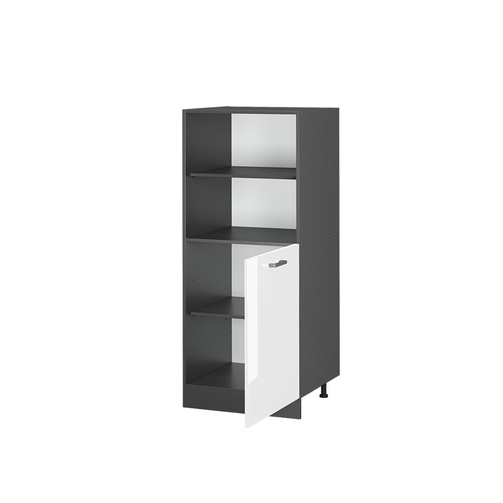 Vicco Backofenumbauschrank Küchenschrank Küchenzeile R-Line 60 cm Anthrazit Weiß kleine Tür