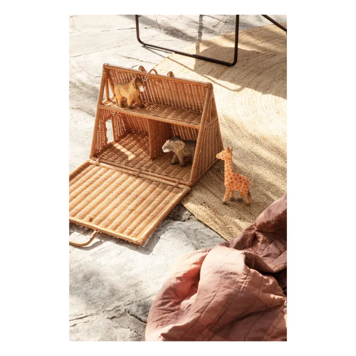 Ferm Living Kids Maison en rotin tressé