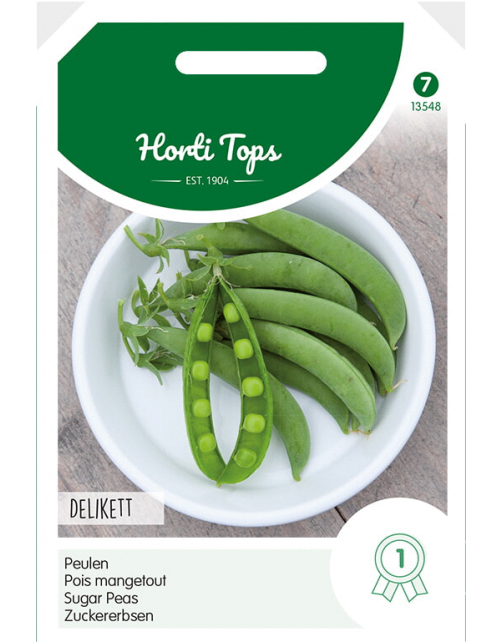 Hortitops Peulen Delikett (Sugar Snap) - Groentezaden - 100 g