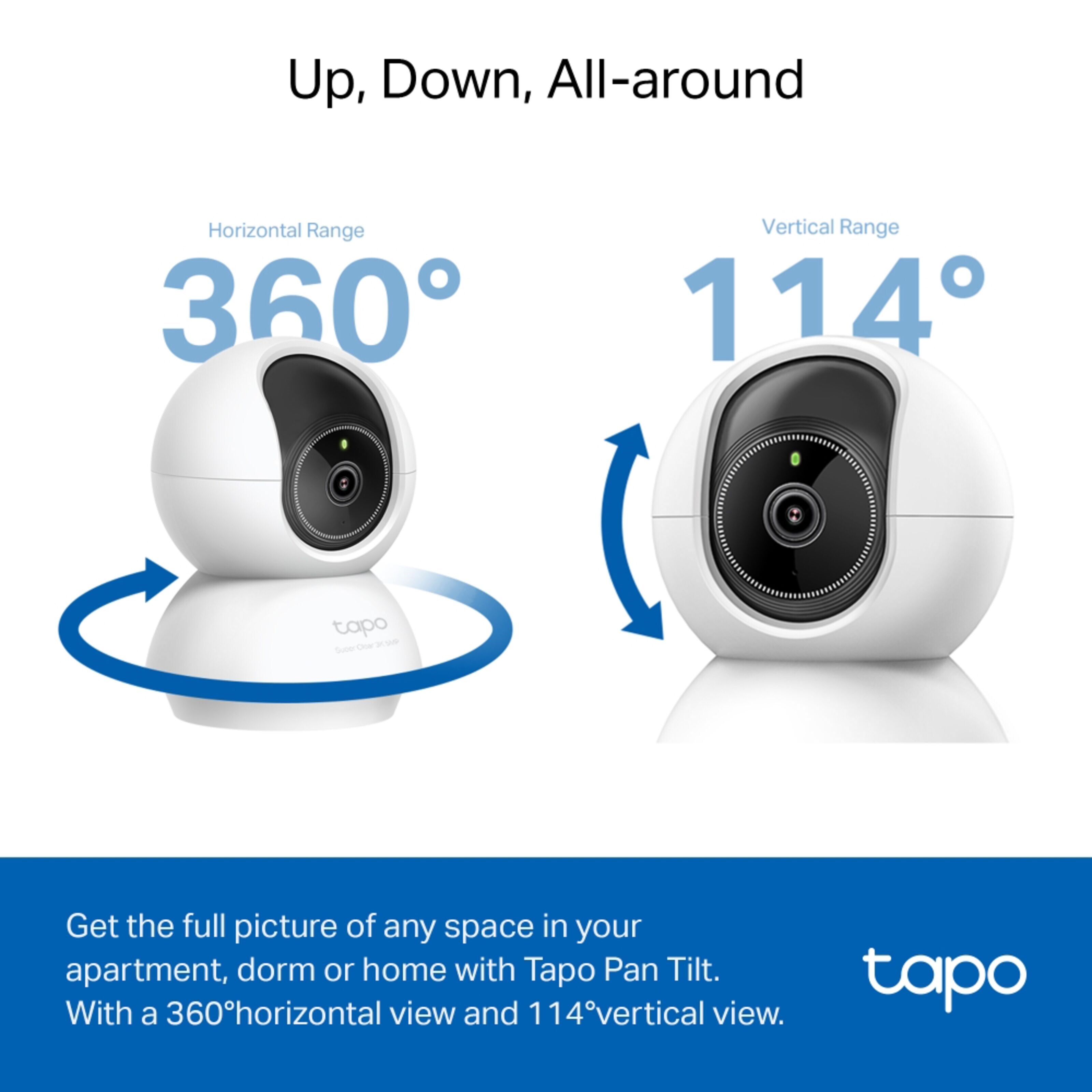 TP-link Tapo C230 Pan/Tilt AI Trådløst overvåkningskamera