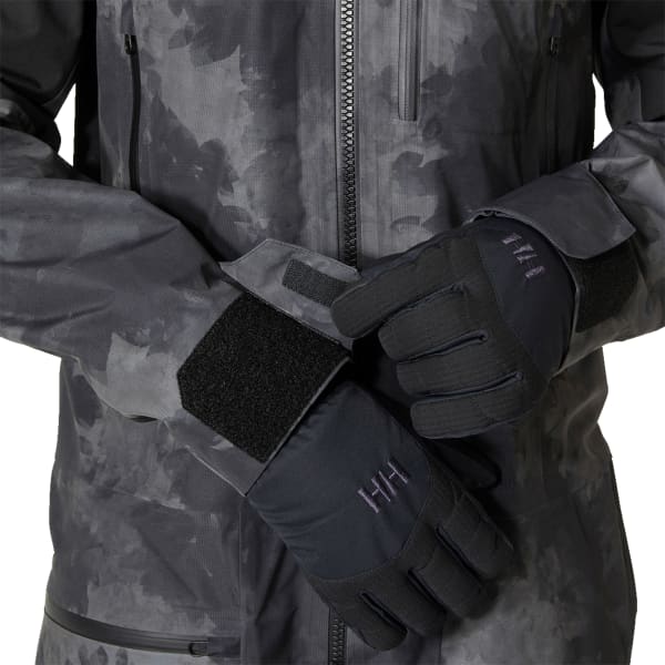 Combinaison de ski HELLY HANSEN CHUGACH INFIN PRINTED SUIT BLACK MARBLE