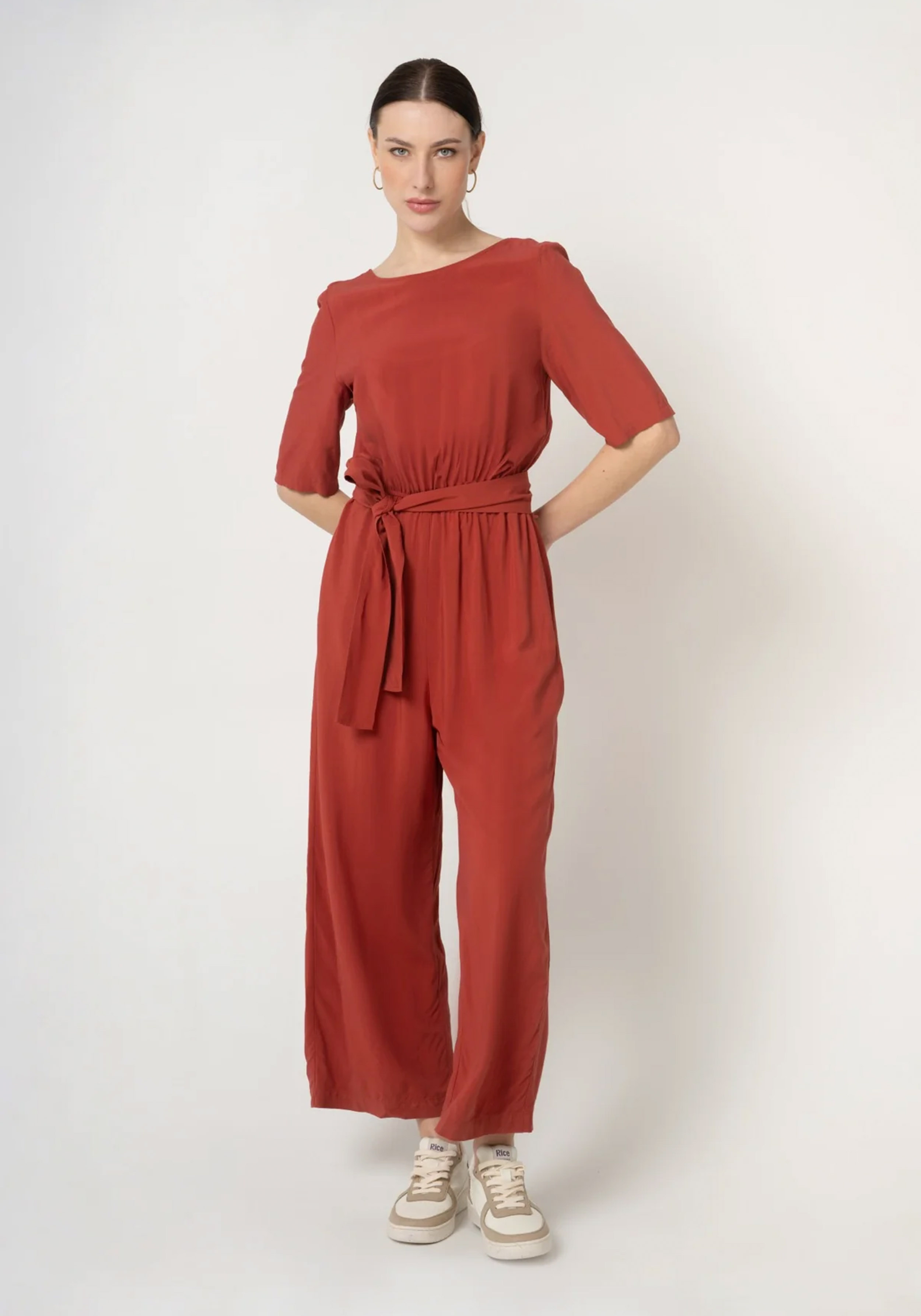 Lovjoi Overall Jumpsuit Staine Halfsleeve Mars Red