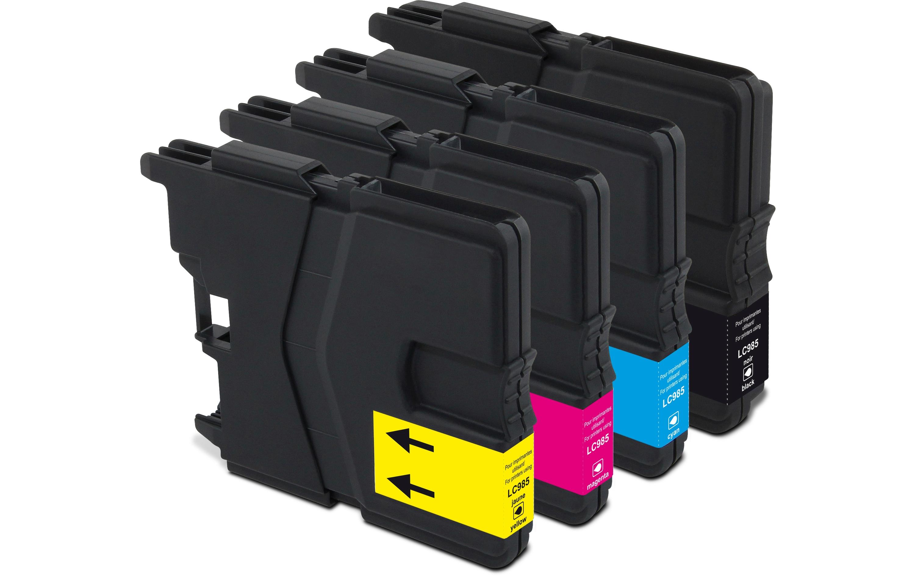 Tinte Brother LC985 Multipack Black/Cyan/Magenta/YellowDruckerpatrone
