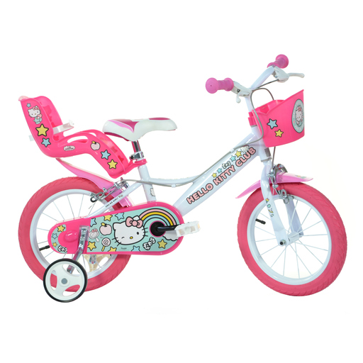 Bicicleta infantil Hello Kitty de 16 polegadas